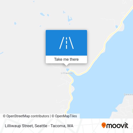 Mapa de Lilliwaup Street