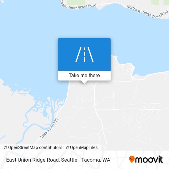 Mapa de East Union Ridge Road