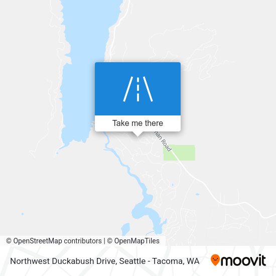Northwest Duckabush Drive map