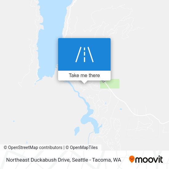 Northeast Duckabush Drive map