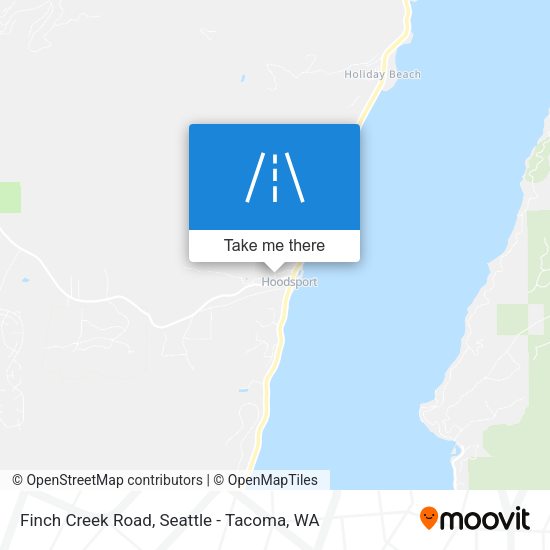 Mapa de Finch Creek Road
