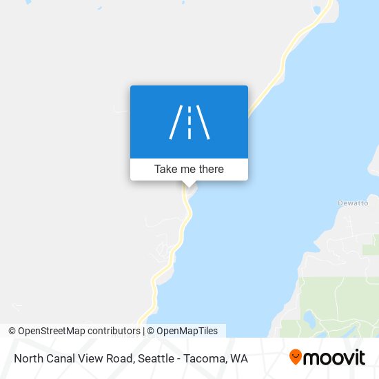 Mapa de North Canal View Road