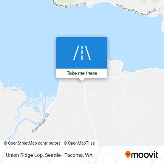 Mapa de Union Ridge Lop