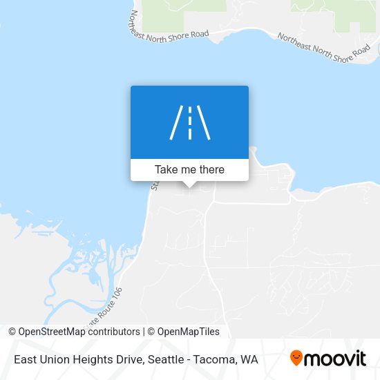 Mapa de East Union Heights Drive