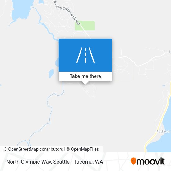 North Olympic Way map