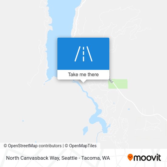 Mapa de North Canvasback Way