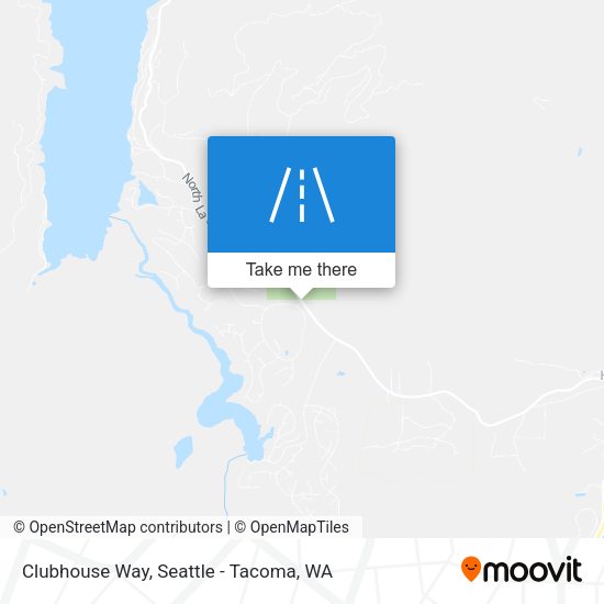 Mapa de Clubhouse Way