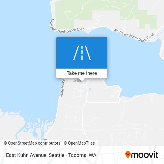 Mapa de East Kuhn Avenue