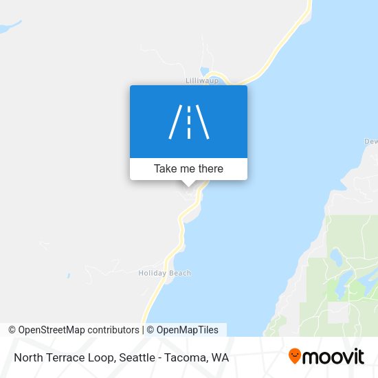 North Terrace Loop map