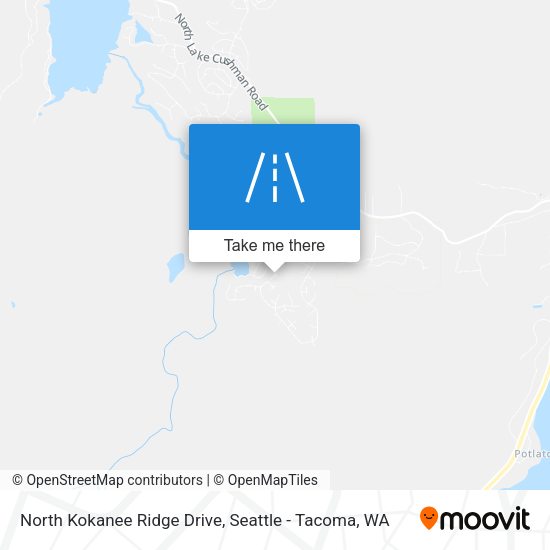 North Kokanee Ridge Drive map