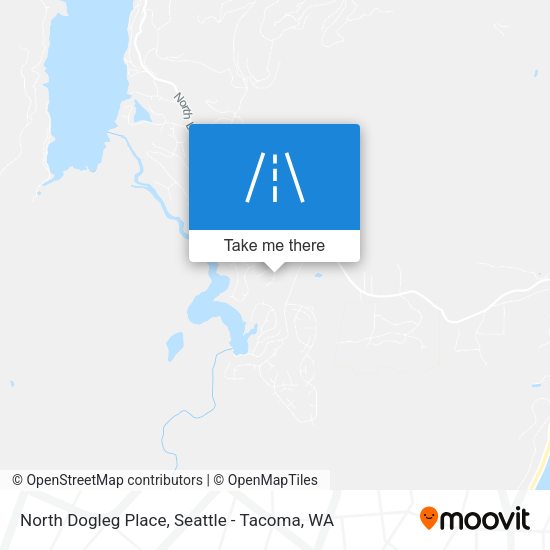 North Dogleg Place map