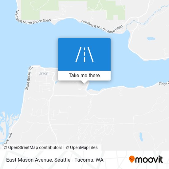 East Mason Avenue map