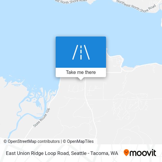 East Union Ridge Loop Road map