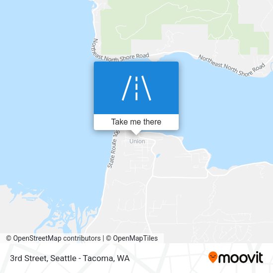 3rd Street map