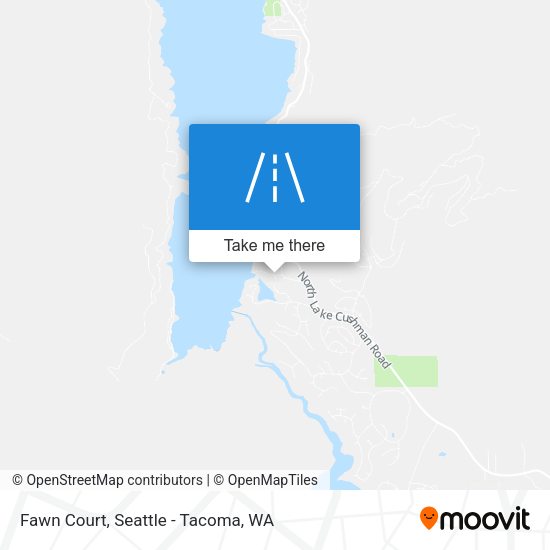Mapa de Fawn Court