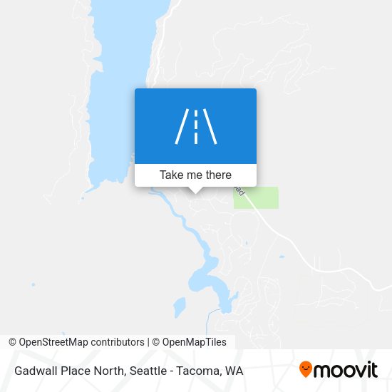 Gadwall Place North map