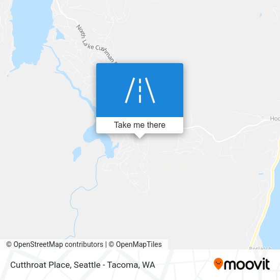Cutthroat Place map