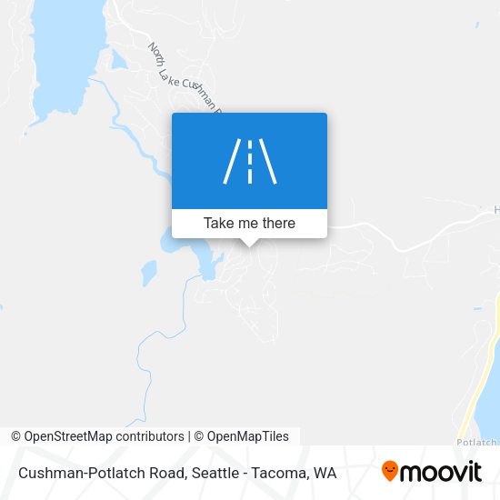 Mapa de Cushman-Potlatch Road