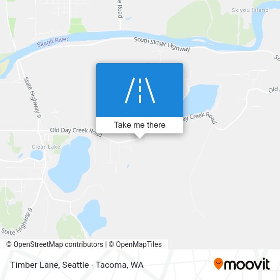 Timber Lane map