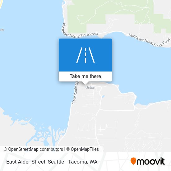 Mapa de East Alder Street