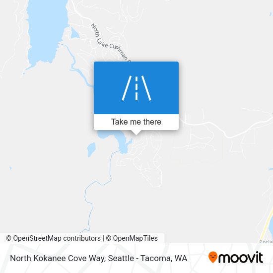 North Kokanee Cove Way map