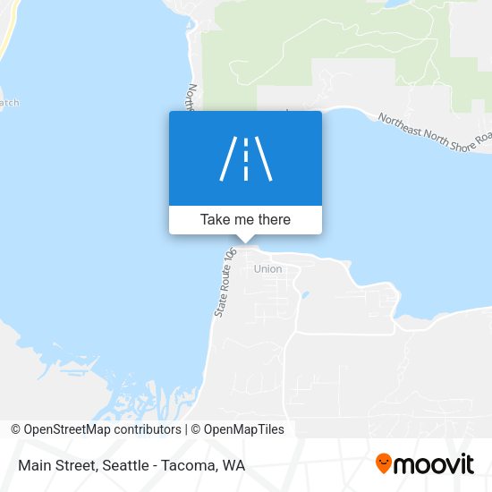 Main Street map