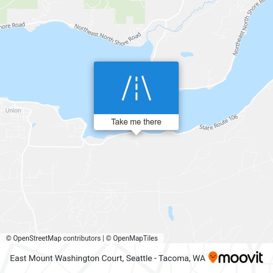 East Mount Washington Court map