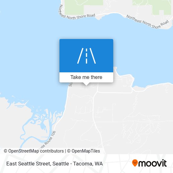 East Seattle Street map