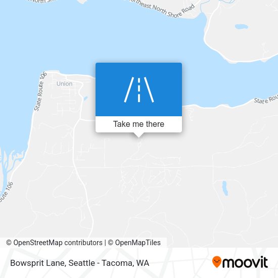 Mapa de Bowsprit Lane