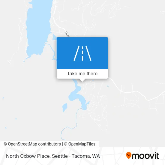 North Oxbow Place map