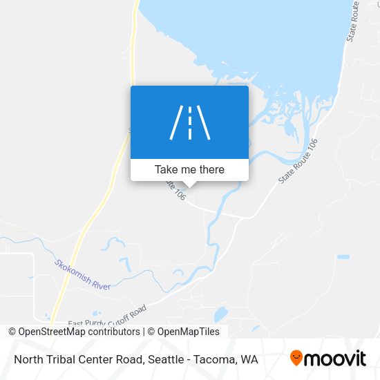 North Tribal Center Road map