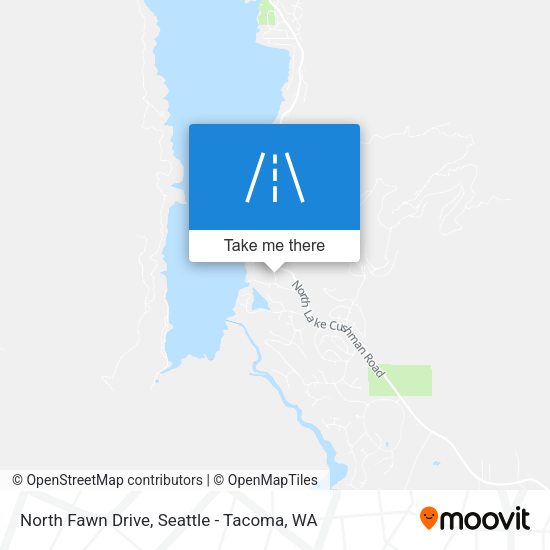 Mapa de North Fawn Drive