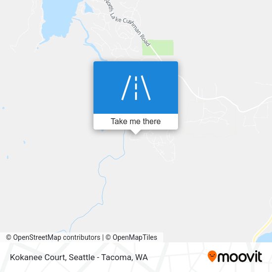 Kokanee Court map