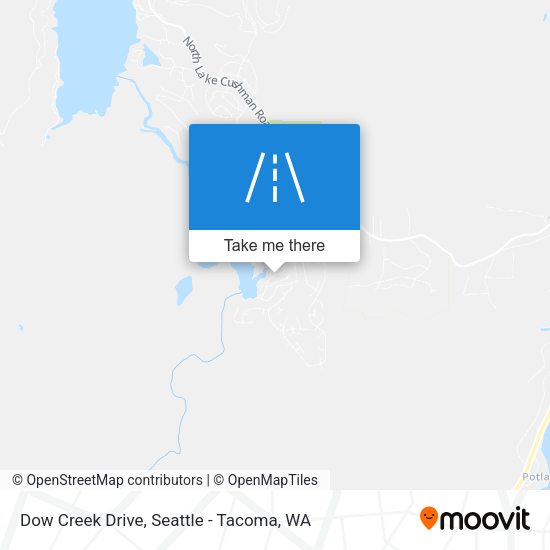 Dow Creek Drive map