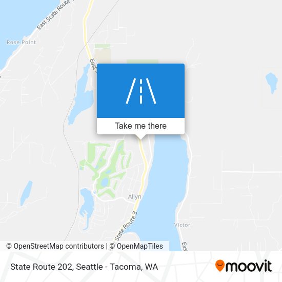 Mapa de State Route 202