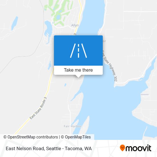 East Nelson Road map