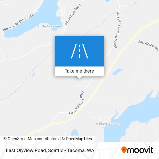 East Olyview Road map