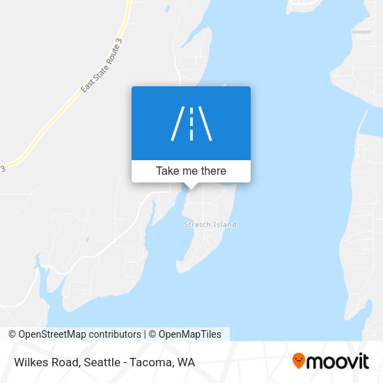 Mapa de Wilkes Road