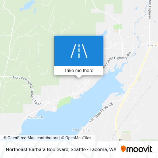 Northeast Barbara Boulevard map