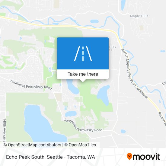 Mapa de Echo Peak South
