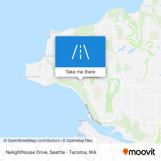Mapa de Nelighthouse Drive