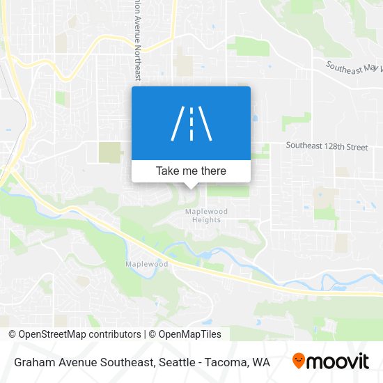 Graham Avenue Southeast map