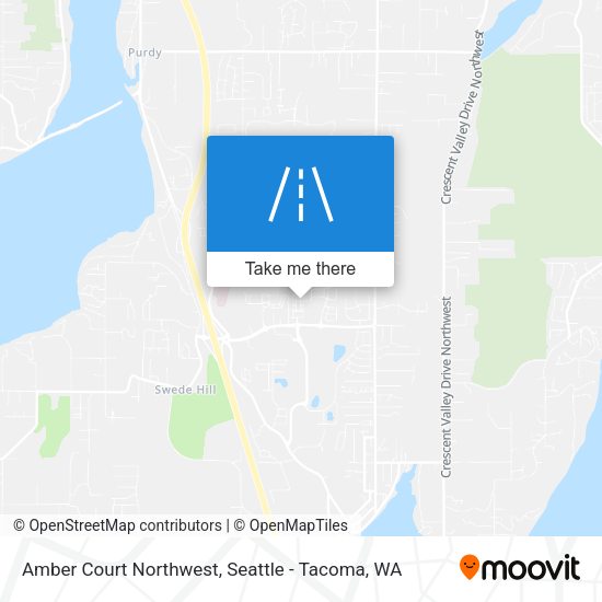 Mapa de Amber Court Northwest