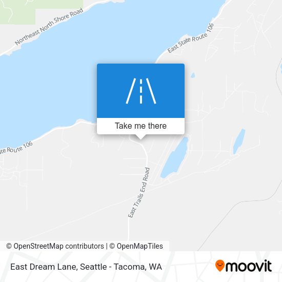 Mapa de East Dream Lane