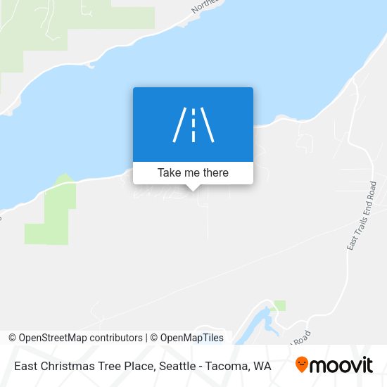 Mapa de East Christmas Tree Place