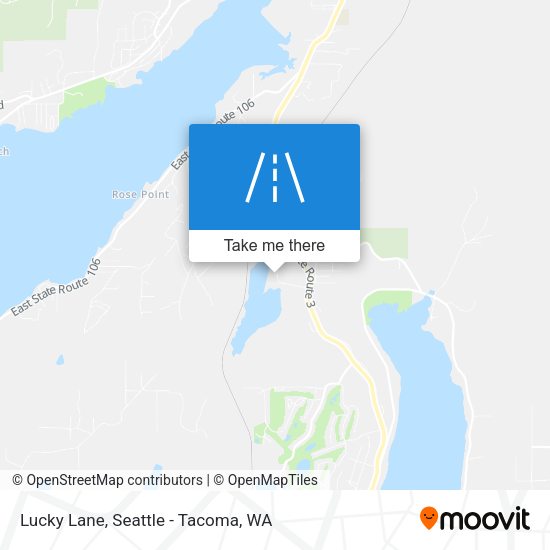 Lucky Lane map