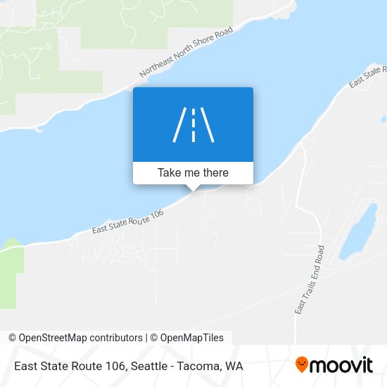 Mapa de East State Route 106