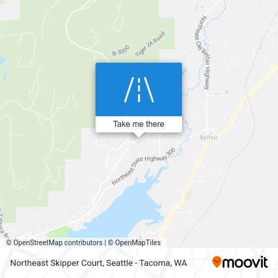 Northeast Skipper Court map