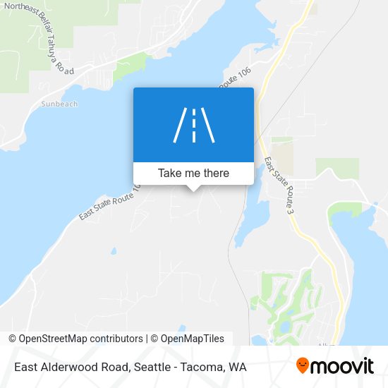 East Alderwood Road map
