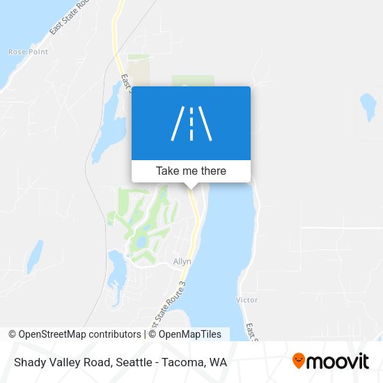 Mapa de Shady Valley Road